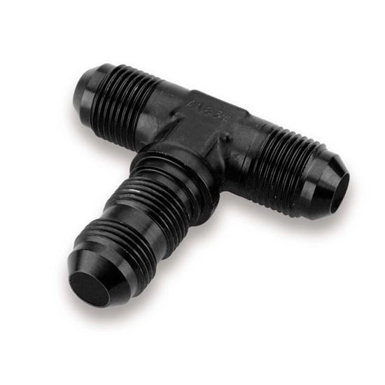 Earls AT983416ERL -16 AN Bulkhead Tee Fitting, Anodized Aluminum