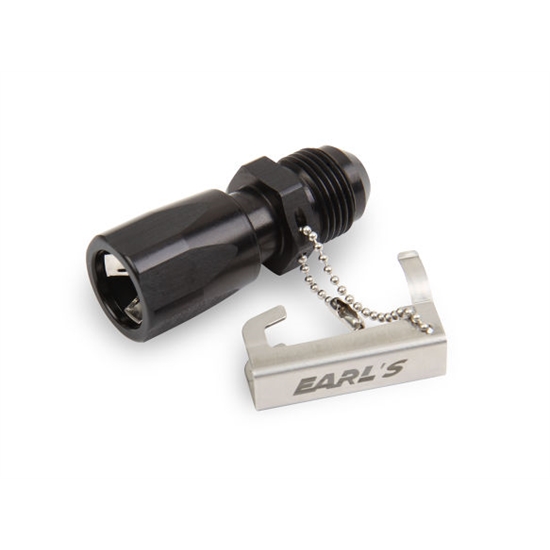 Earls AT991966ERL -6 AN to 3/8 Inch Fuel Line EFI Quick Disconnect