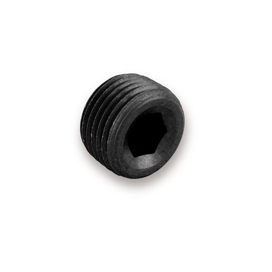 Earls AT993206ERL 3/4 Inch NPT Internal Plug, Hard Anodized Aluminum
