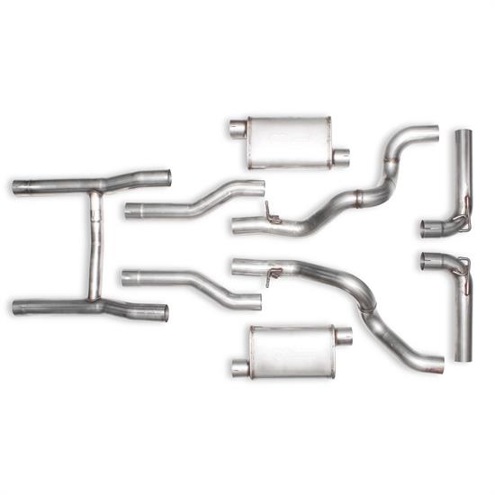 Hooker BlackHeart BH13195 67-72 C10 3 Inch Dual Side-Exit Exhaust