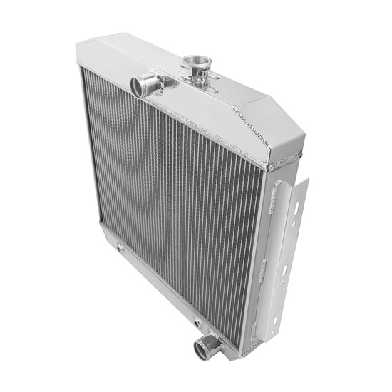Frostbite FB106 Aluminum Radiator, 2 Row, 1955-1957 Chevrolet V8