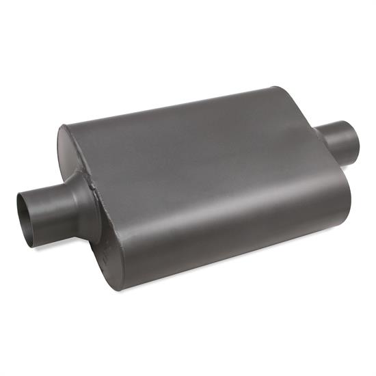 Flowtech FM6-14144 Raptor Muffler, 2.50 Inch Center In Center Out