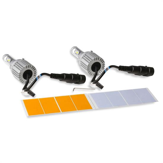 Holley H10BEL Bright Earth LED Replacement Headlight Bulbs, H10