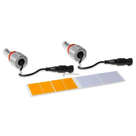 Holley H11BEL Bright Earth LED Replacement Headlight Bulbs, H11