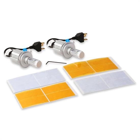 Holley H4BEL Bright Earth LED Headlight Bulbs, H4 or 9003