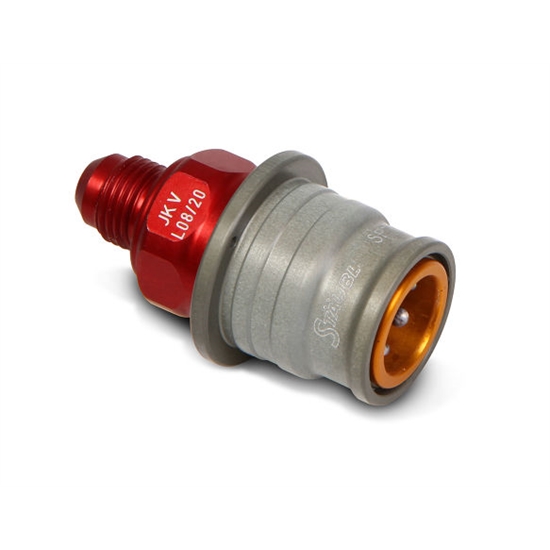 Earls JKV280208ERL -8 AN Male Socket, 3/4-16 End, Kalrez-Viton Seals