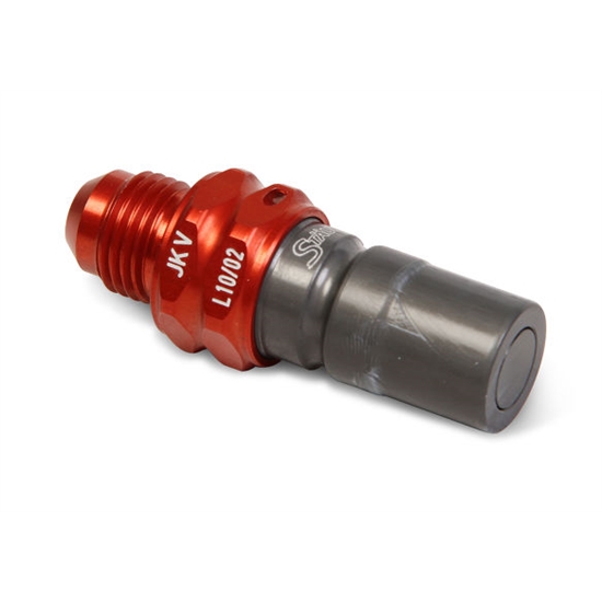 Earls JKV281206ERL -6 AN Plug Dry Break Coupler, Kalrez-Viton Seals