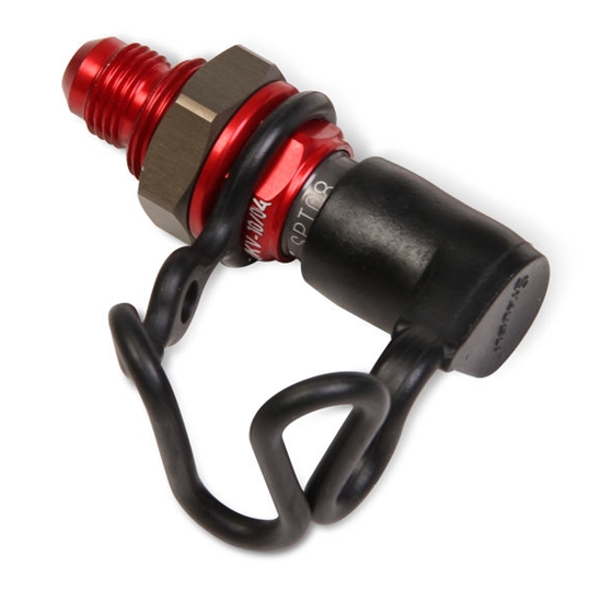 Earls JKV282206ERL -6 AN Male Plug, Panel Mount w/ 9/16-18 JIC End