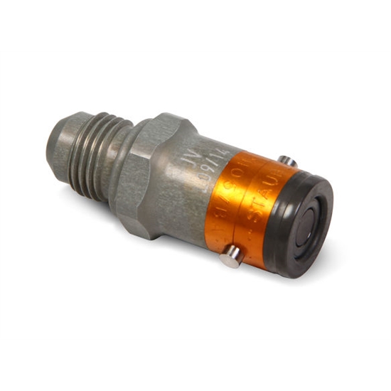Earls JV270406ERL -6 AN Male Socket Bayonet Dry Break Coupler, 9/16-18