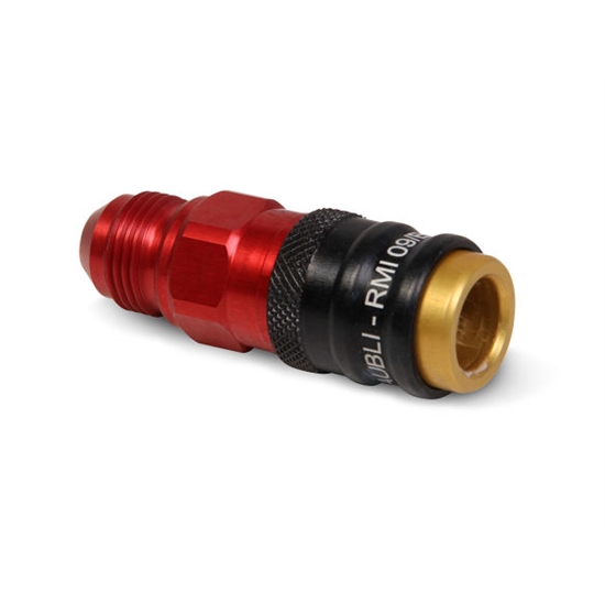 Earls JV290108ERL -8 AN Male Socket Quick Release Coupling, 3/4-16 End