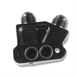 Earls LS0012ERL LS Side Mount Oil Cooler Adapter