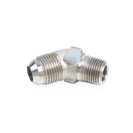 Earls SS982304ERL 45 Degree Elbow, Male -4 AN to 1/8 Inch NPT