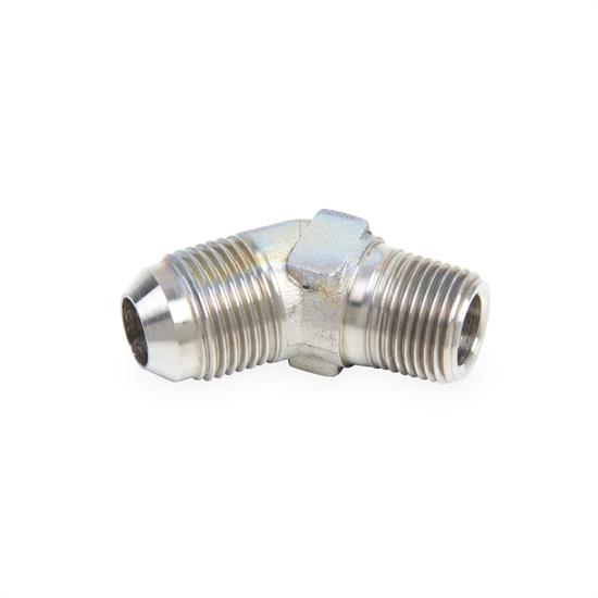 Earls SS982304ERL 45 Degree Elbow, Male -4 AN to 1/8 Inch NPT