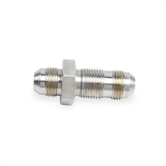 Earls SS983203ERL Straight -3 AN Bulkhead, Stainless Steel
