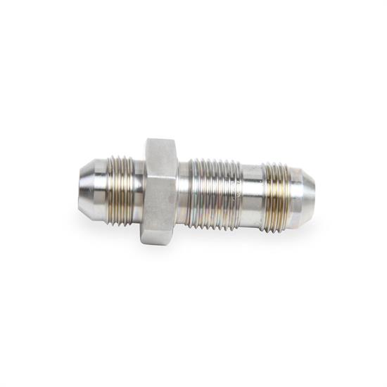 Earls SS983204ERL Straight -4 AN Bulkhead, Stainless Steel