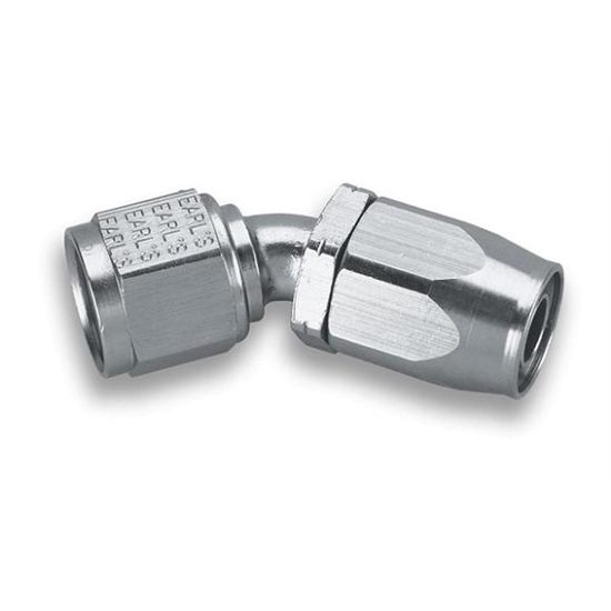 Earls UP304610ERL 45 Degree -10 AN Female to -10 AN Hose Fitting