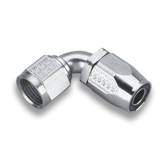 Earls UP309108ERL 90 Degree -8 AN Female to -8 AN Hose Fitting