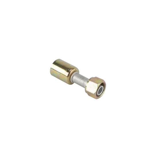 Straight Crimp-On A/C O-Ring Fitting, -10 AN
