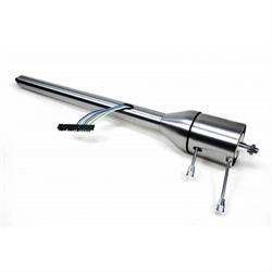 Ididit 1120350010 Straight Series Steering Column, 35 Inch, Plain