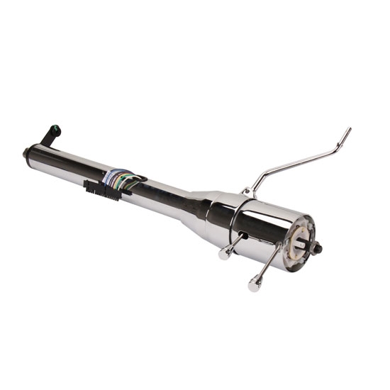 Ididit 1130280020 Tilt Wheel Steering Column w/ Shift, 28 Inch, Chrome