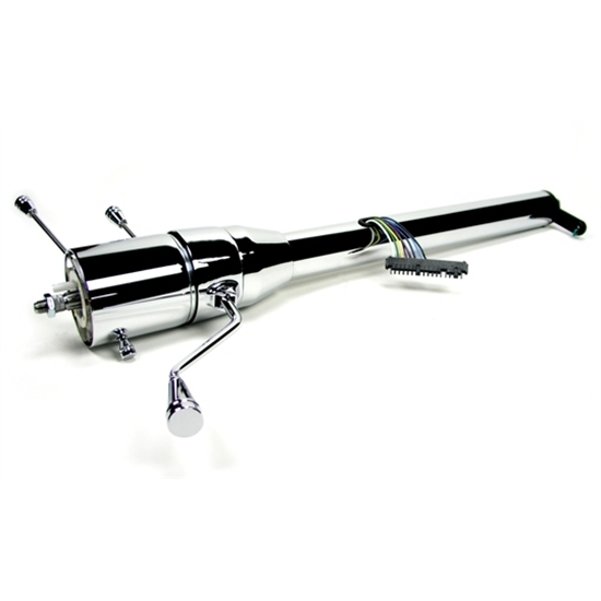 Ididit 1130330020 Tilt Wheel Steering Column w/ Shift, 33 Inch, Chrome