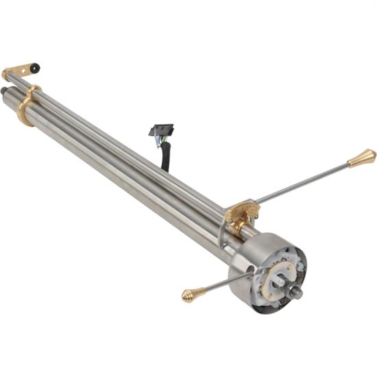 Ididit 1400330015 40 Style Straight Steering Column, 3 Speed, 33 Inch