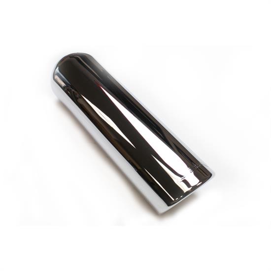JBA PerFormance Exhaust 12-08206 Rolled SS Chrome Plated Exhaust Tip