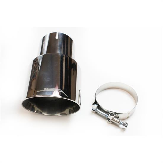 JBA PerFormance Exhaust 12-08272 Double Wall Polished SS Chrome Tip