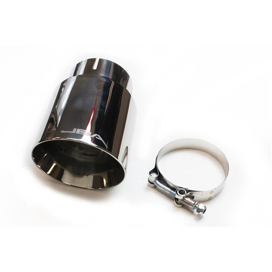 JBA PerFormance Exhaust 12-8276 Double Wall Polished SS Chrome Tip