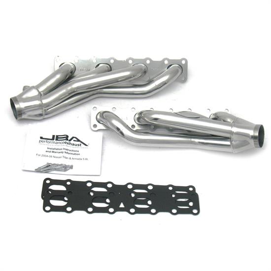 JBA PerFormance Exhaust 1400SJS Shorty Header, SS, 04-16 Nissan, SC