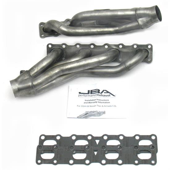 JBA PerFormance Exhaust 1400S Shorty Header, SS, 04-16 Nissan