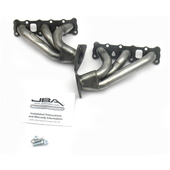 JBA PerFormance Exhaust 1410S Shorty Header, SS, 05-16 Nissan