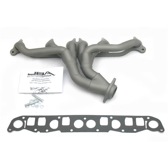 JBA PerFormance Exhaust 1526SJT Shorty Header, SS, 91-99 Jeep, TC