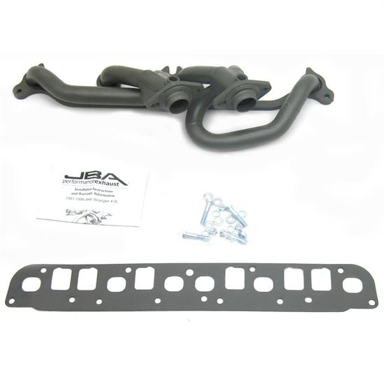 JBA 1527SJT Shorty Header, SS, 00-06 Wrangler, TC