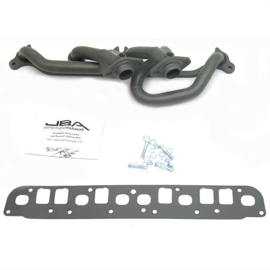 JBA 1527SJT Shorty Header, SS, 00-06 Wrangler, TC