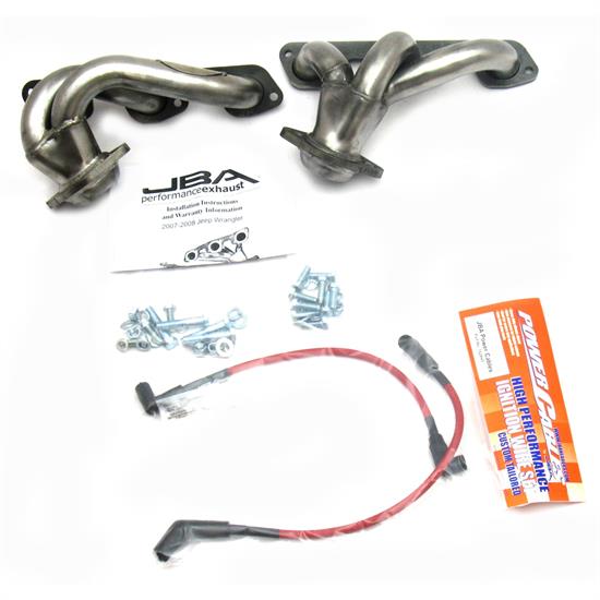 JBA PerFormance Exhaust 1528S Shorty Header, SS, 07-11 Jeep 3.8L