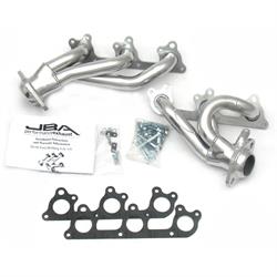 JBA 1617SJS Shorty Header SS, 05-10 Mustang V6, SC
