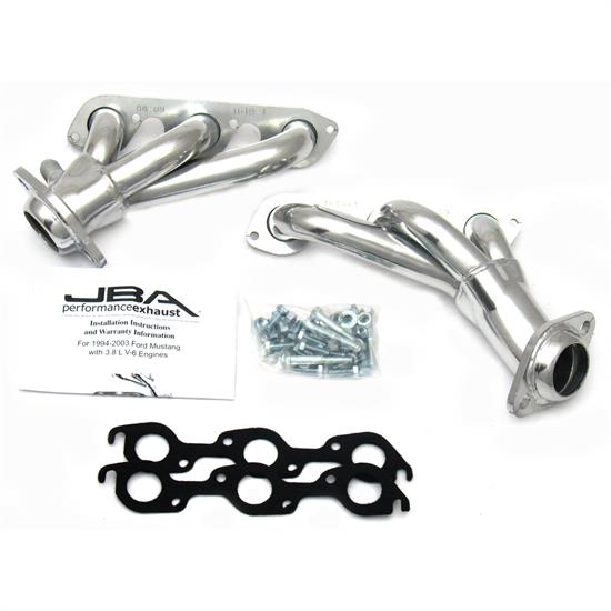 JBA PerFormance Exhaust 1619S-1JS Shorty Header SS 94-98 Mustang 3.8L