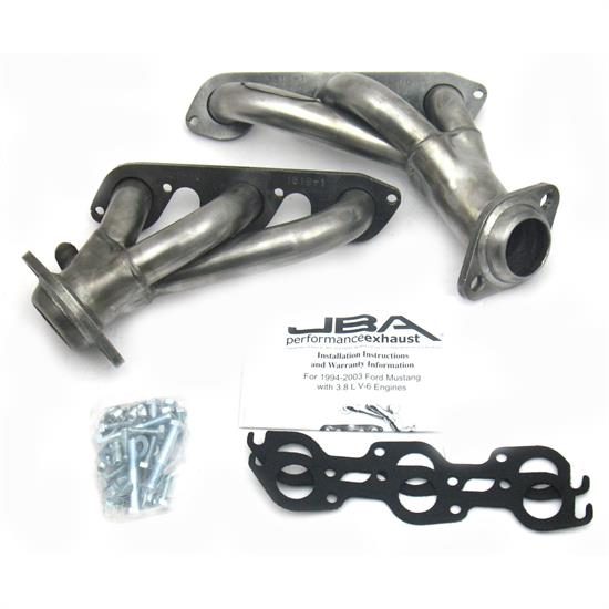 JBA PerFormance Exhaust 1619S-1 Shorty Header, SS, 94-98 Mustang 3.8L