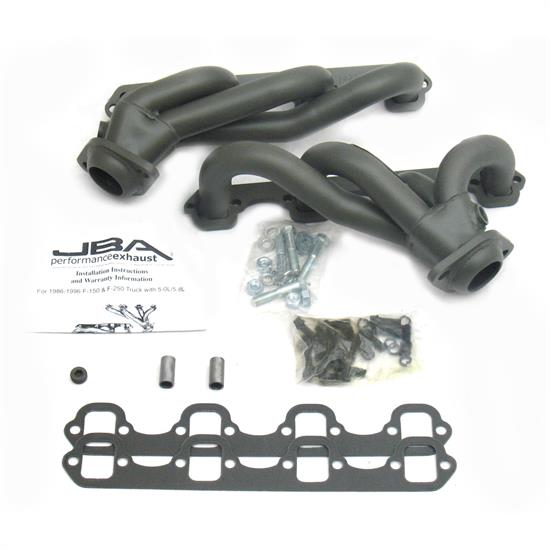 JBA PerFormance Exhaust 1627S-1JT Shorty Header, SS, 86- 96 Ford Truck