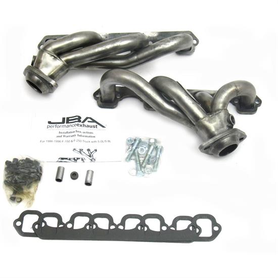JBA 1627S-1 Shorty Header, 86-96 Ford Truck 5.0L
