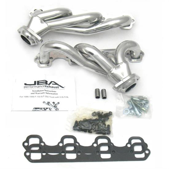 JBA 1627SJS Shorty Header, SS, 87-95 Ford Truck