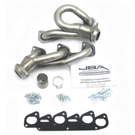JBA 1634S-3 Shorty Header, 98-00 Ranger/Explorer
