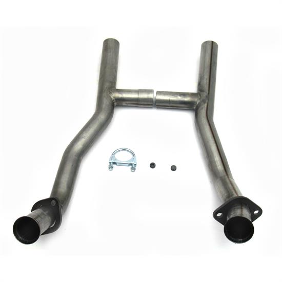 JBA PerFormance Exhaust 1652SH Stainless Steel Mid-Pipe H-Pipe, AOD