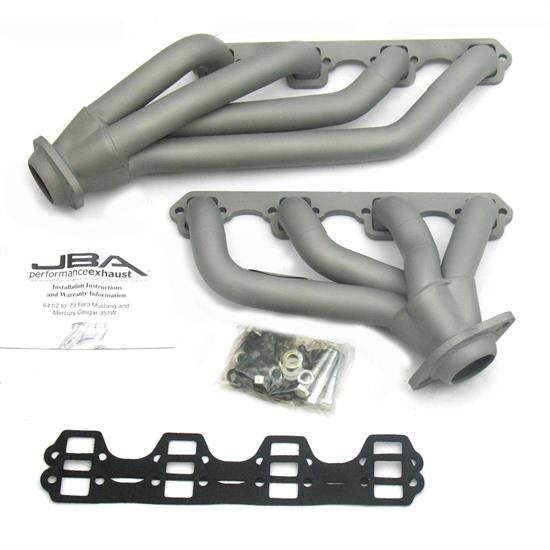 JBA 1653SJT Shorty Header, SS, 65-73 Mustang 351W