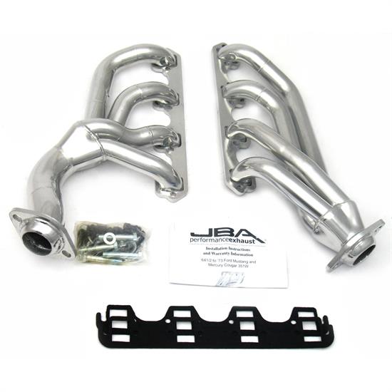 JBA PerFormance Exhaust 1655SJS Shorty Header, SS, 65-73 Mustang 351W