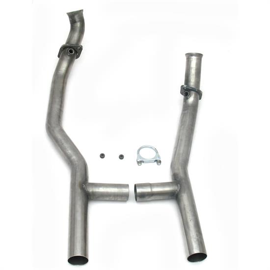 JBA PerFormance Exhaust 1657SH Stainless Steel Mid-Pipe H-Pipe, AOD