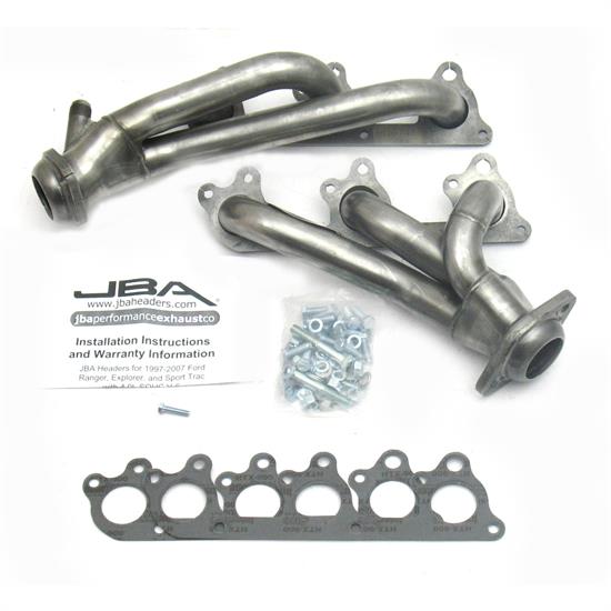 JBA PerFormance Exhaust 1674S Shorty Header, SS, 00-11 Ranger/Explorer