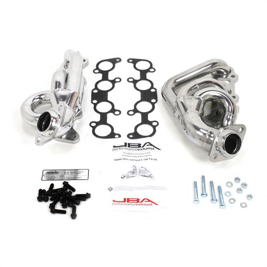 JBA PerFormance Exhaust 1688S Shorty Header, SS, 11-14 Ford Truck 5.0L