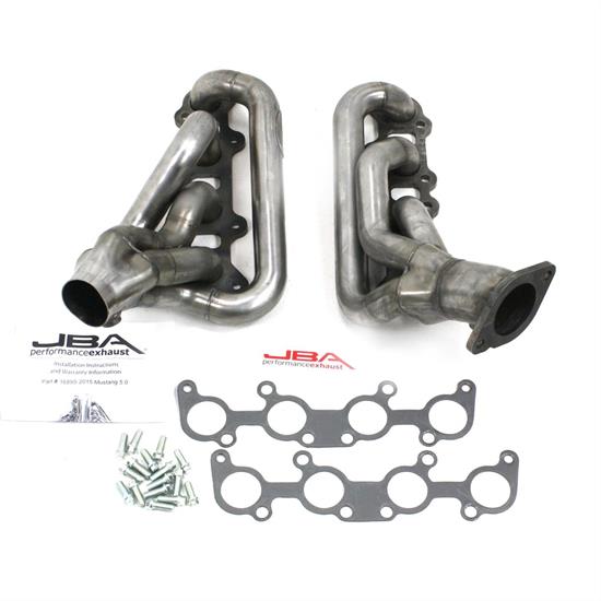 JBA 1689S Shorty Header, SS, 2015 Mustang 5.0L